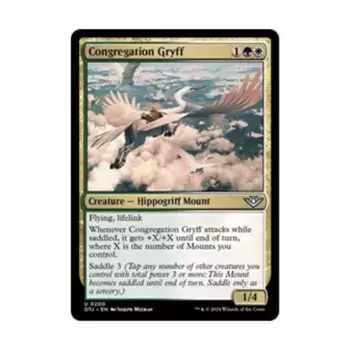 CCG Конгрегация Грифф (U), MTG - Outlaws of Thunder Junction