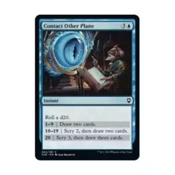 CCG Контакт с другой плоскостью (C) (фольга), MTG - Commander Legends - Battle for Baldur's Gate