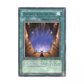 CCG Контракт с Бездной (Редкий), Yu-Gi-Oh - Dark Crisis - Singles