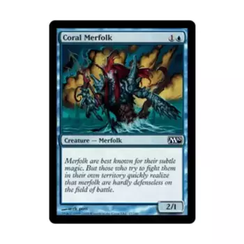 CCG Коралл Мерфолк (C) (Фольга), MTG - Magic 2010