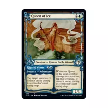 CCG Королева льда // Ярость зимы (Витрина) (С) (Фольга), MTG - Throne of Eldraine