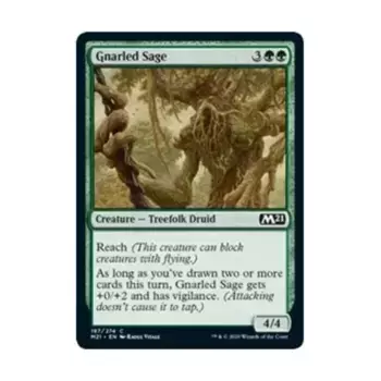 CCG Корявый мудрец (С), MTG - Core Set 2021