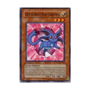 CCG Кристальный зверь Рубиновый карбункул (Обычный), Yu-Gi-Oh - Force of the Breaker - Singles