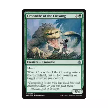 CCG Крокодил Переправы (U), MTG - Amonkhet