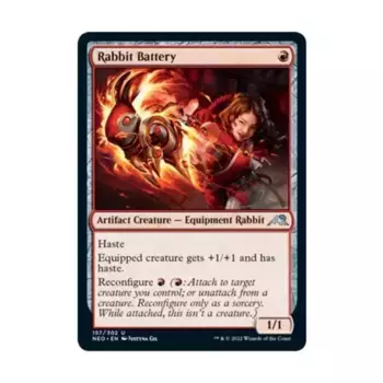 CCG Кроличья батарея (U), MTG - Kamigawa : Neon Dynasty