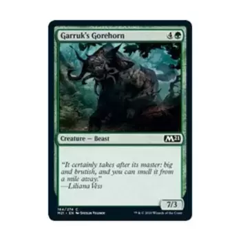 CCG Кровавый рог Гаррука (клавиша C), MTG - Core Set 2021