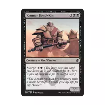 CCG Крумар Бонд-Кин (К), MTG - Khans of Tarkir