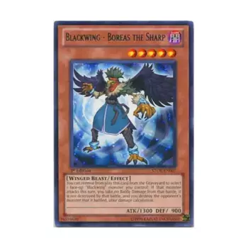 CCG Крыло Тьмы - Борей Острый (Редкий), Yu-Gi-Oh - Storm of Ragnarok - Singles