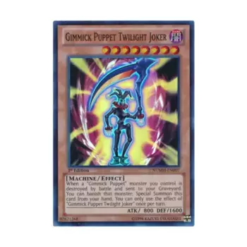 CCG Кукольный трюк-сумеречный Джокер (супер редкий), Yu-Gi-Oh - Number Hunters - Singles