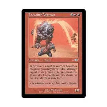 CCG Лакколит Воин (U), MTG - Nemesis