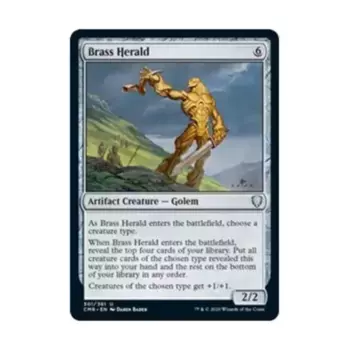 CCG Латунный Вестник (U), MTG - Commander Legends