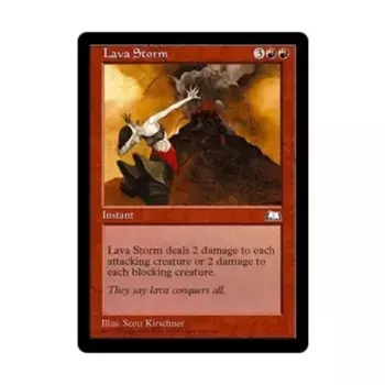 CCG Лавовый шторм (клавиша C), MTG - Weatherlight