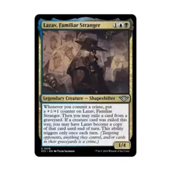 CCG Лазав, Знакомый незнакомец (U), MTG - Outlaws of Thunder Junction