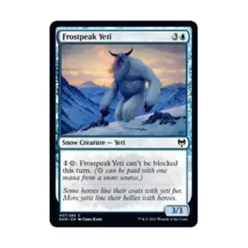 CCG Ледяной Йети (клавиша C), MTG - Kaldheim