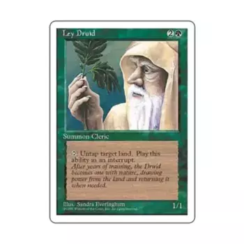 CCG Лей Друид (U), MTG - 4th Edition