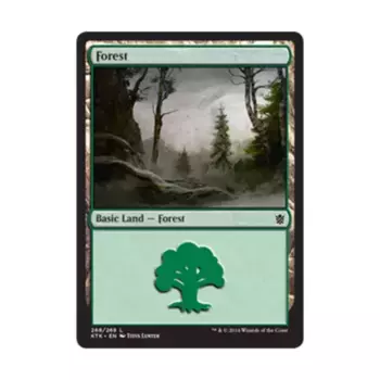 CCG Лес #268 (С), MTG - Khans of Tarkir