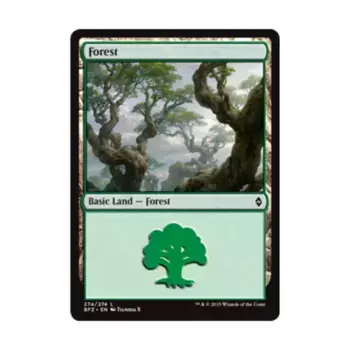 CCG Лес #274 (С), MTG - Battle for Zendikar