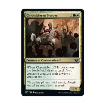 CCG Летописец героев (С) (Фольга), MTG - Double Masters 2022