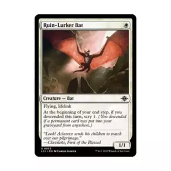 CCG Летучая мышь-разрушитель (U), MTG - The Lost Caverns of Ixalan