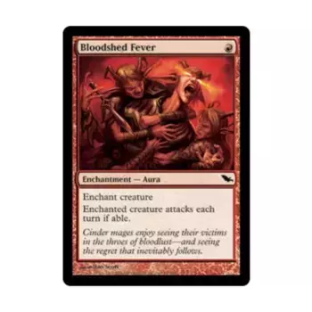 CCG Лихорадка кровопролития (С) (Фольга), MTG - Shadowmoor
