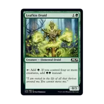 CCG Листовидный друид (клавиша C), MTG - Core Set 2020