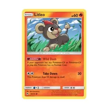 CCG Литлео (К) #50, Pokemon - SM - Lost Thunder - Singles