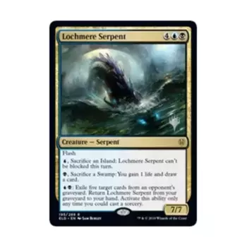 CCG Лохмерский змей ( клавиша R), MTG - Promo Pack - Throne of Eldraine