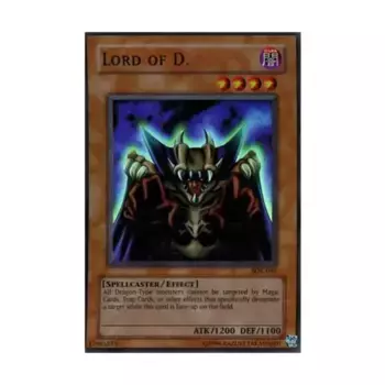 CCG Лорд Д. (Супер редкий), Yu-Gi-Oh - Structure Deck - Kaiba - Singles