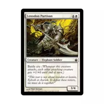 CCG Локсодон Партизан (C) (Фольга), MTG - Mirrodin Besieged