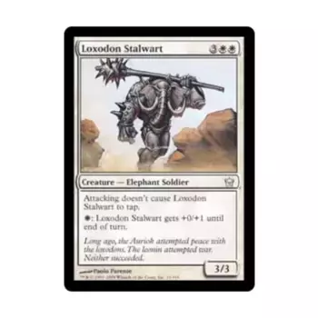 CCG Локсодон Стойкий (U), MTG - Fifth Dawn