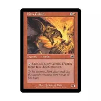 CCG Любопытный Гоблин (C) (Фольга), MTG - Onslaught