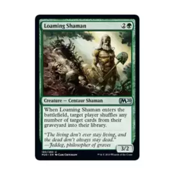 CCG Лужающий шаман (U), MTG - Core Set 2020