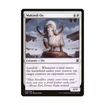 CCG Макинди Окс (К), MTG - Zendikar Rising