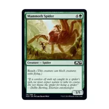 CCG Мамонтовый паук (С), MTG - Core Set 2020