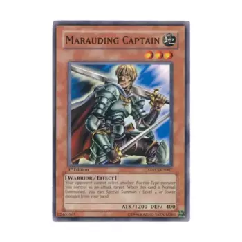 CCG Мародерствующий капитан (Обычный), Yu-Gi-Oh - Structure Deck - Warrior's Strike - Singles