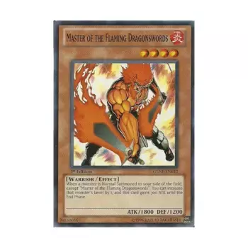 CCG Мастер пылающих драконьих мечей (Common0, Yu-Gi-Oh - Generation Force - Singles