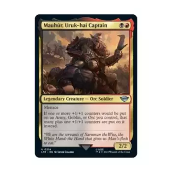 CCG Маухур, капитан Урук-хай (U), MTG - Universes Beyond: Lord of the Rings