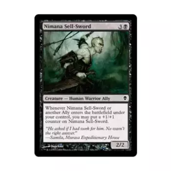 CCG Меч на продажу Нимана (С) (Рольга), MTG - Zendikar