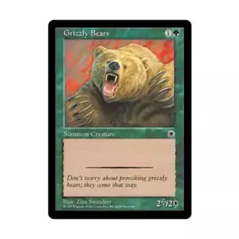 CCG Медведи гризли (К), MTG - Portal