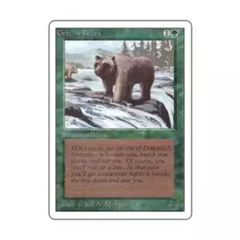 CCG Медведи гризли (К), MTG - Unlimited