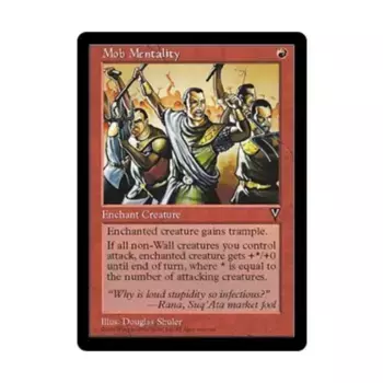 CCG Менталитет толпы (U), MTG - Visions