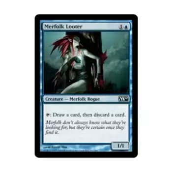 CCG Мерфолк-грабитель (C) (фольга), MTG - Magic 2010