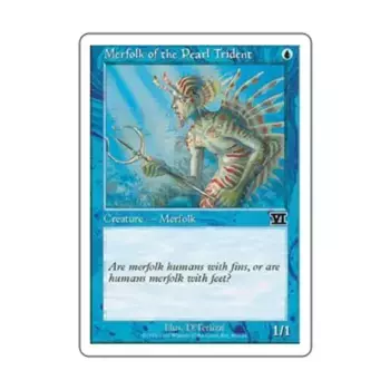 CCG Мерфолк Жемчужного Трезубца (клавиша C), MTG - 6th Edition (Classic)