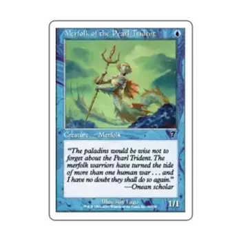 CCG Мерфолк Жемчужного Трезубца (клавиша C), MTG - 7th Edition