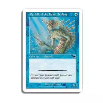 CCG Мерфолк Жемчужного Трезубца (клавиша C), MTG - Starter Series (1999)