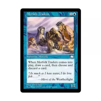 CCG Мерфолки-торговцы (клавиша C), MTG - Weatherlight