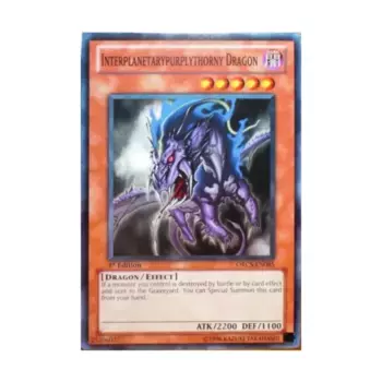 CCG Межпланетный пурпурно-тернистый дракон (Обычный), Yu-Gi-Oh - Order of Chaos - Singles