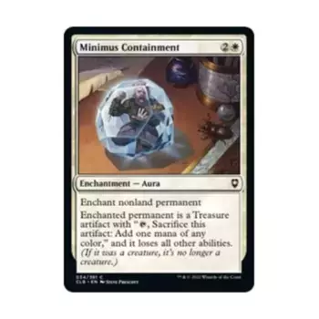 CCG Минимусное сдерживание (C) (фольга), MTG - Commander Legends - Battle for Baldur's Gate