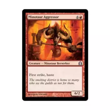 CCG Минотавр-агрессор (U) (фольга), MTG - Return to Ravnica