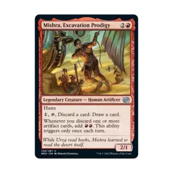 CCG Мишра, гений раскопок (U), MTG - The Brothers War